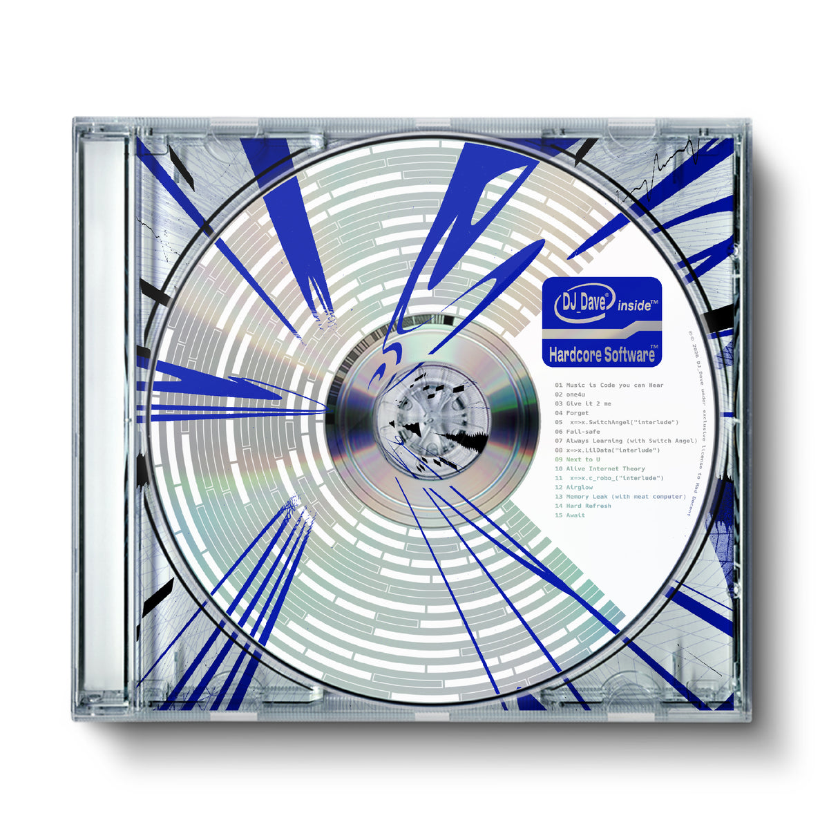 DJ_Dave - ‘Hardcore Software’ CD